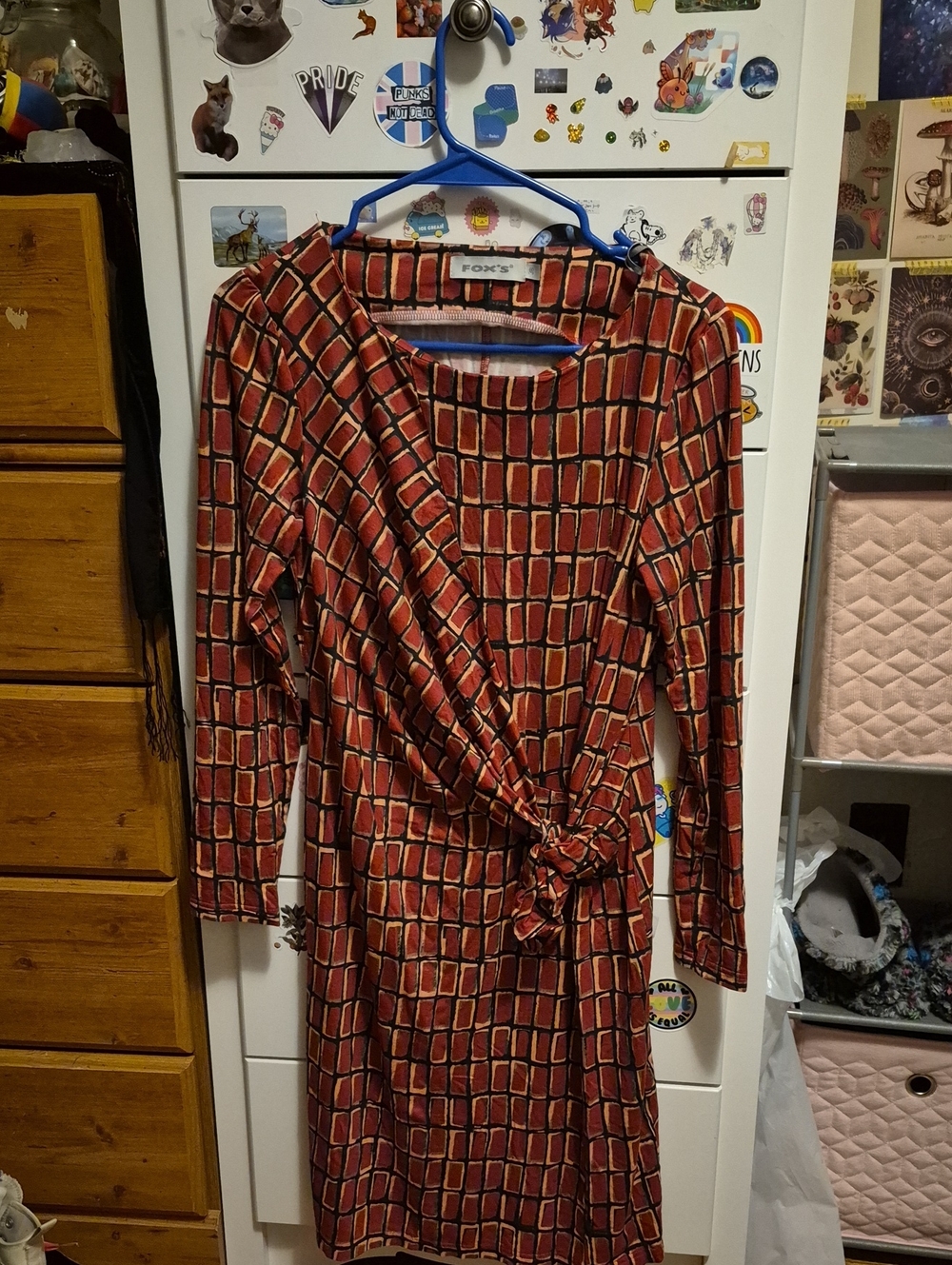 Fox's Abstract Dress